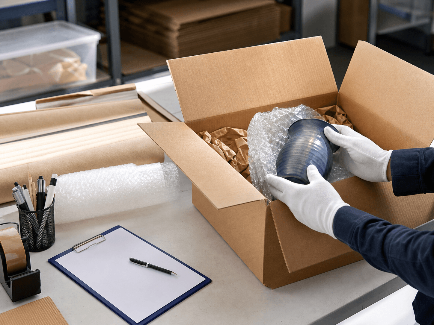 Documented visual inspection of a returned product
